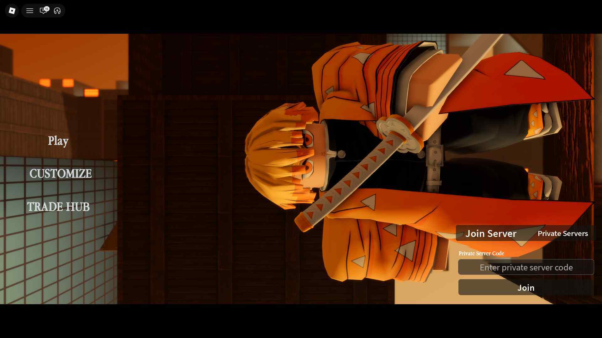 Demon Born Main Menu
