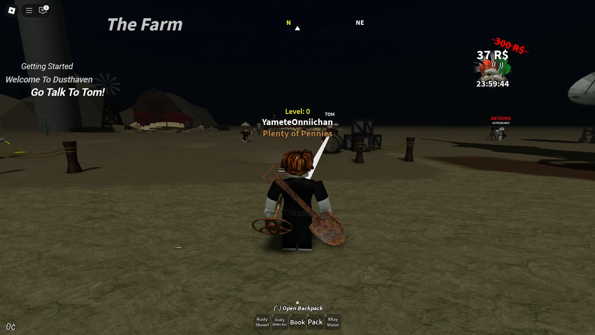 Desert Detectors tutorial