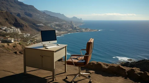 Desk on Canarias 2