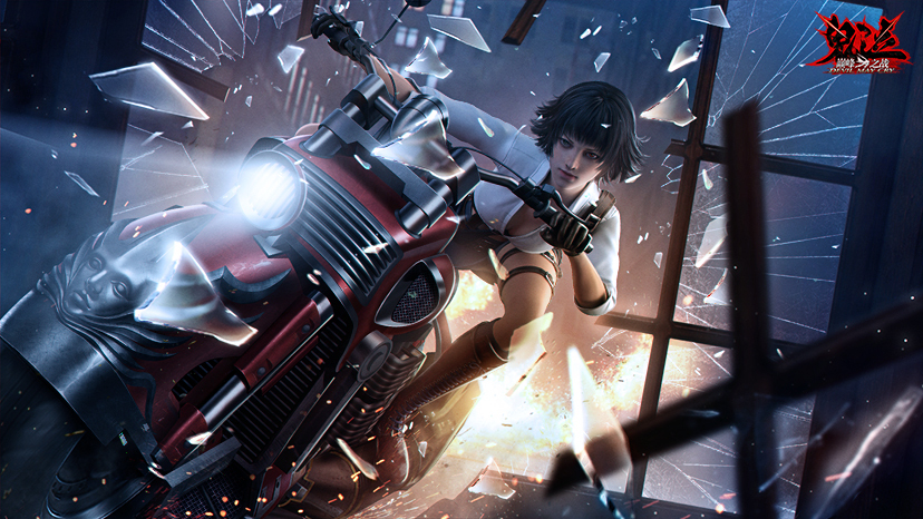 Devil may Cry Peak of Combat Cover Lady 2