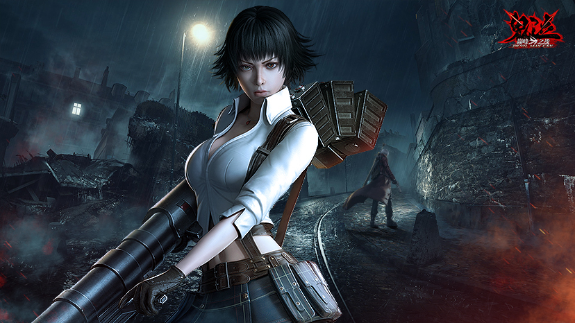 Devil may Cry Peak of Combat Cover Lady