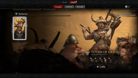 Diablo 4 Shop June 27 Barbarian
