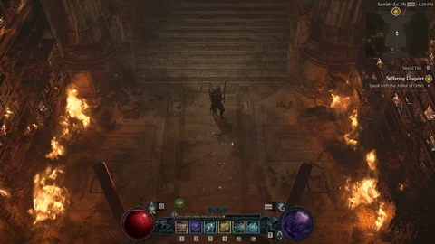 Diablo 4 gameplay Scosglen dungeon