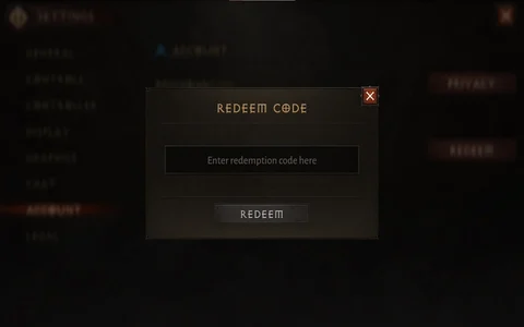 Diablo Immortal How To Redeem codes