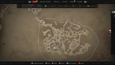 Diablo IV Travelers Prayer Map