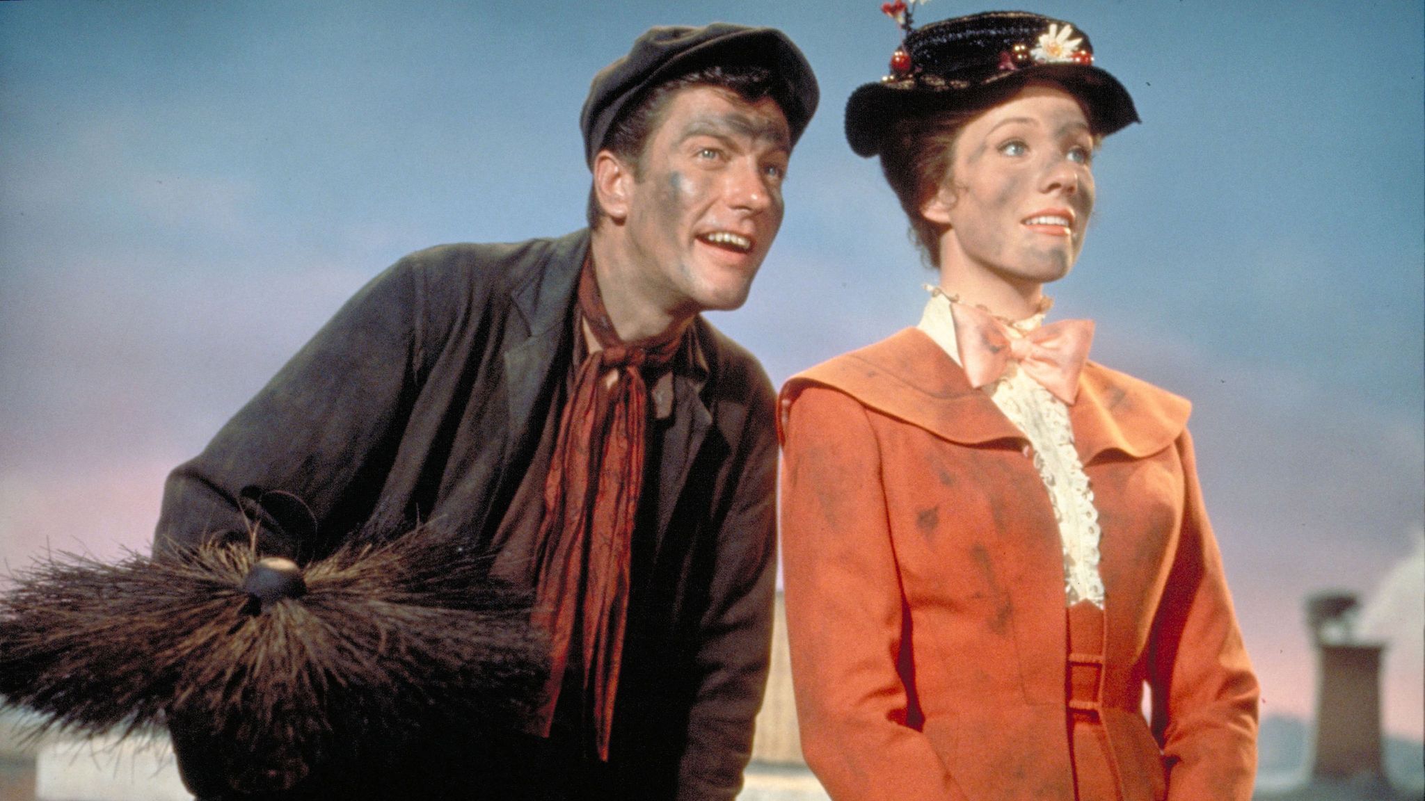 Dicĸ Van Dyke in Mary Poppins