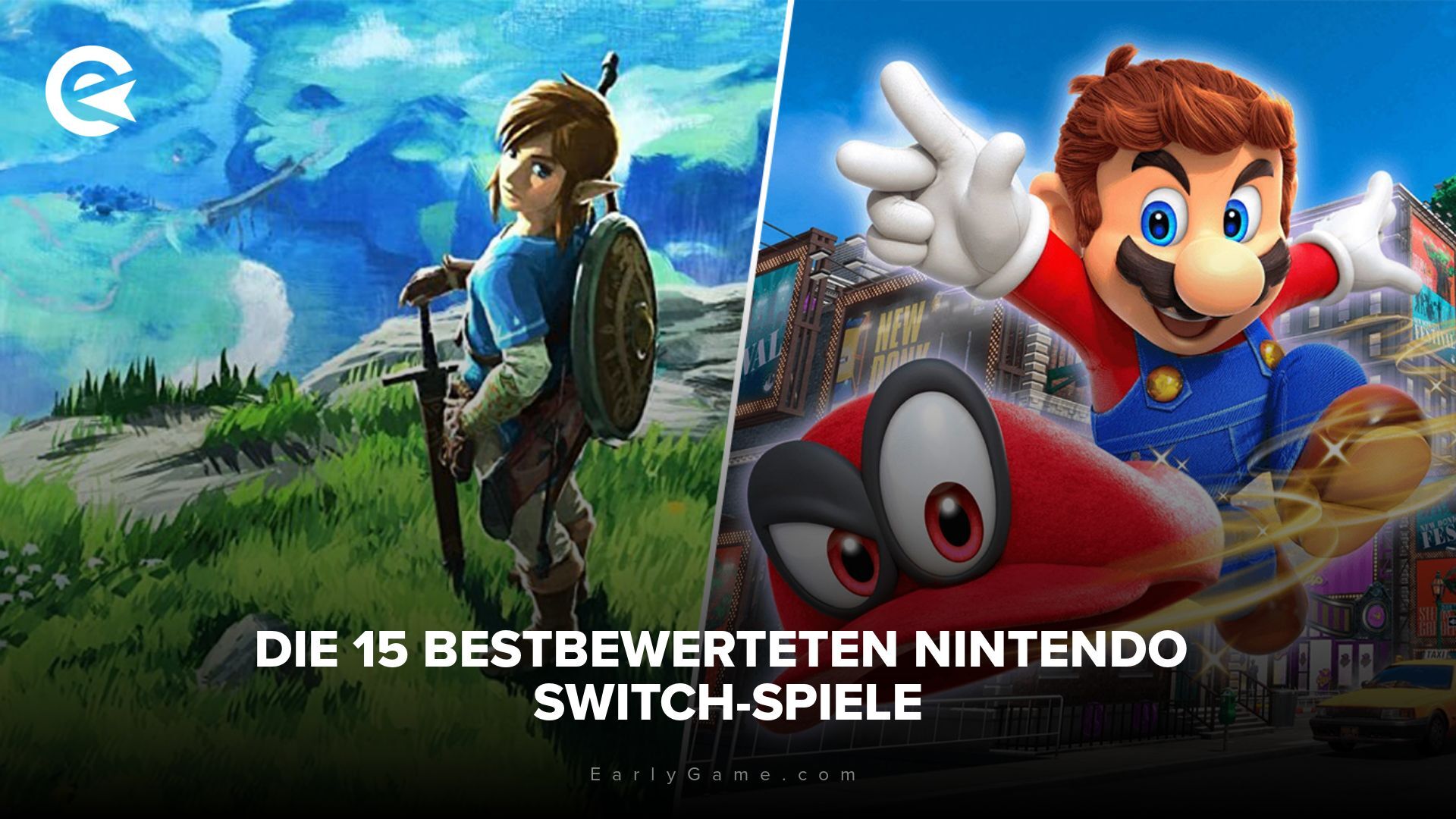 Die 15 bestbewerteten Nintendo Switch Spiele seit der Veröffentlichung der Konsole