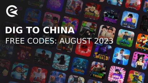 Dig to china codes august 2023 1