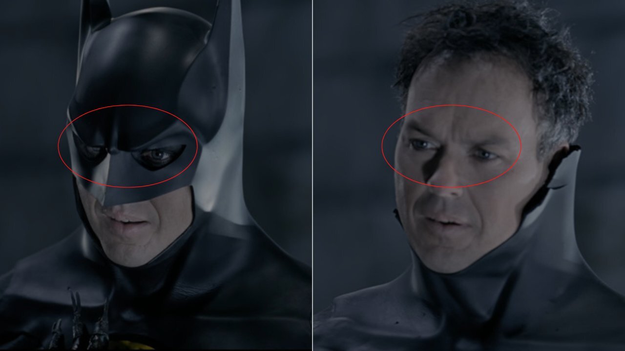 Disappearing Eye Makeup in Batman Returns