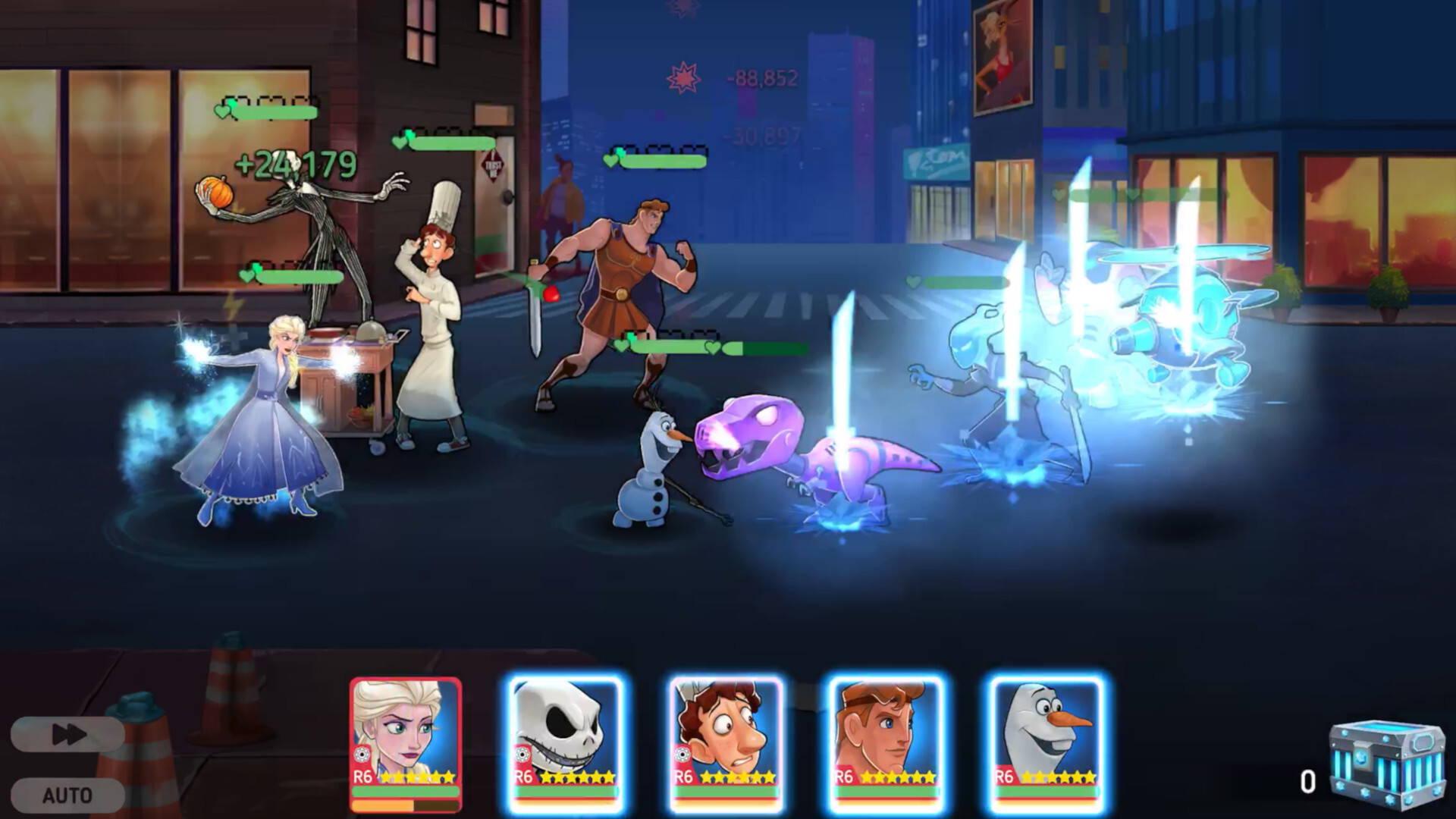Disney Heroes Battle Mode Gameplay