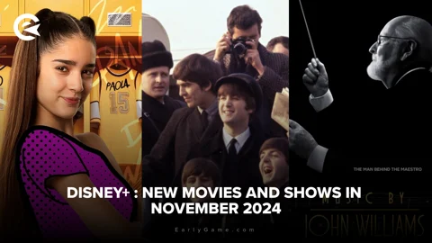 Disney Plus November 2024