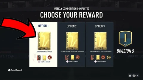 How to open FIFA 23 Division Rivals rewards on the web app