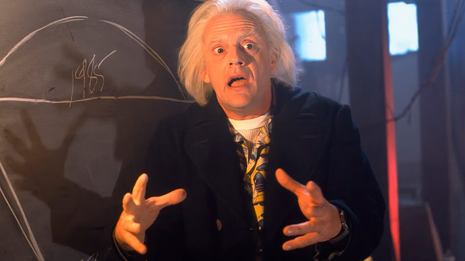 Doc Brown Back to the Future 1985