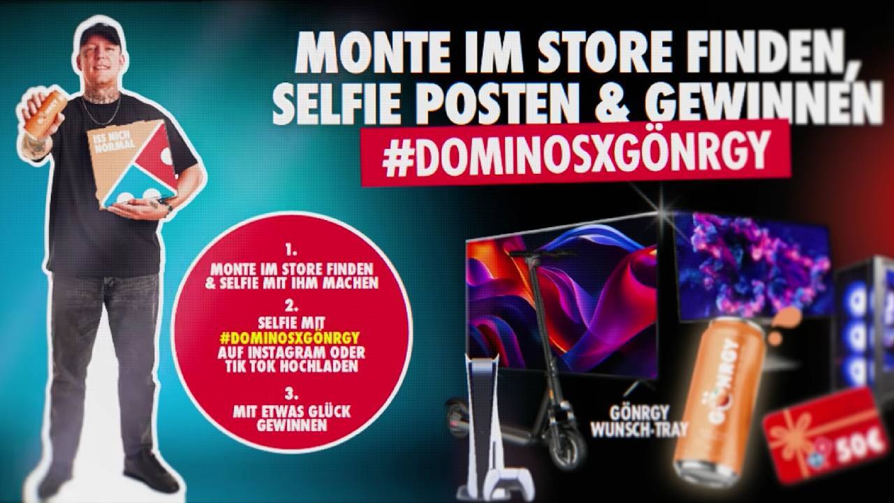 Domino s Gönrgy gewinnspiel 2