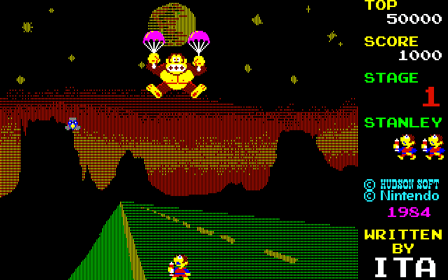 Donkey Kong 3 Dai Gyakushuu Screenshot