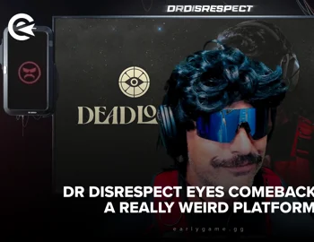 Dr Disrespect Comenback Weird Platform