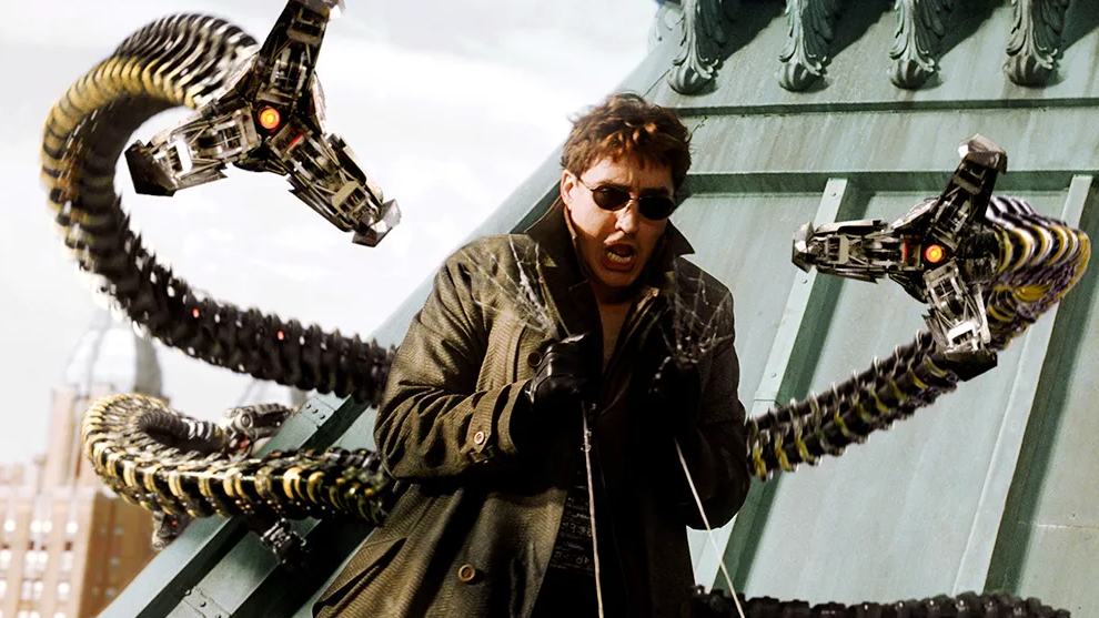 Dr Otto Octavius Spider Man 2 cropped processed by imagy