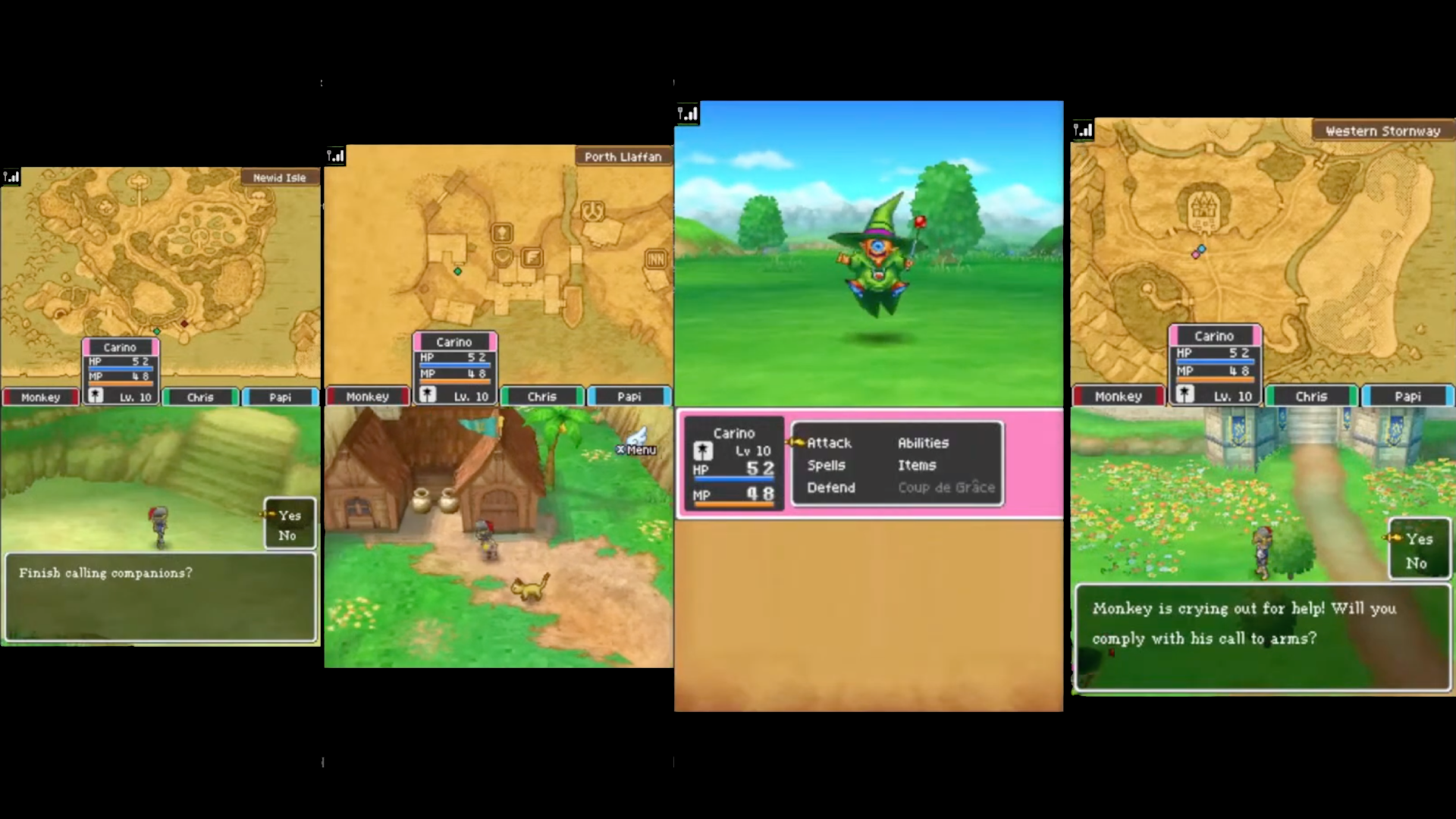 Dragon Quest IX Multiplayer Screenshots