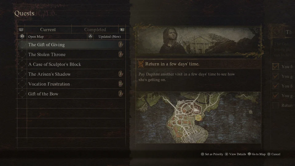 Dragon's Dogma 2: What The Hand Symbols In The Quest Menu… | EarlyGame