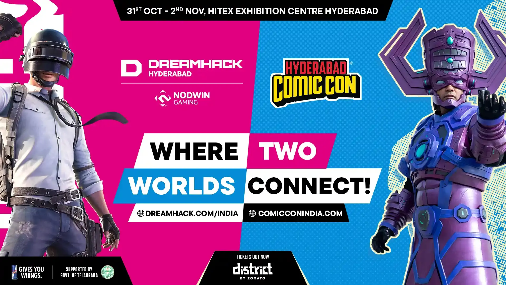 Dream Hack India x Hyderabad Comic Con 2025