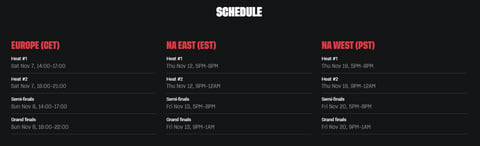 Dreamhack zeitplan