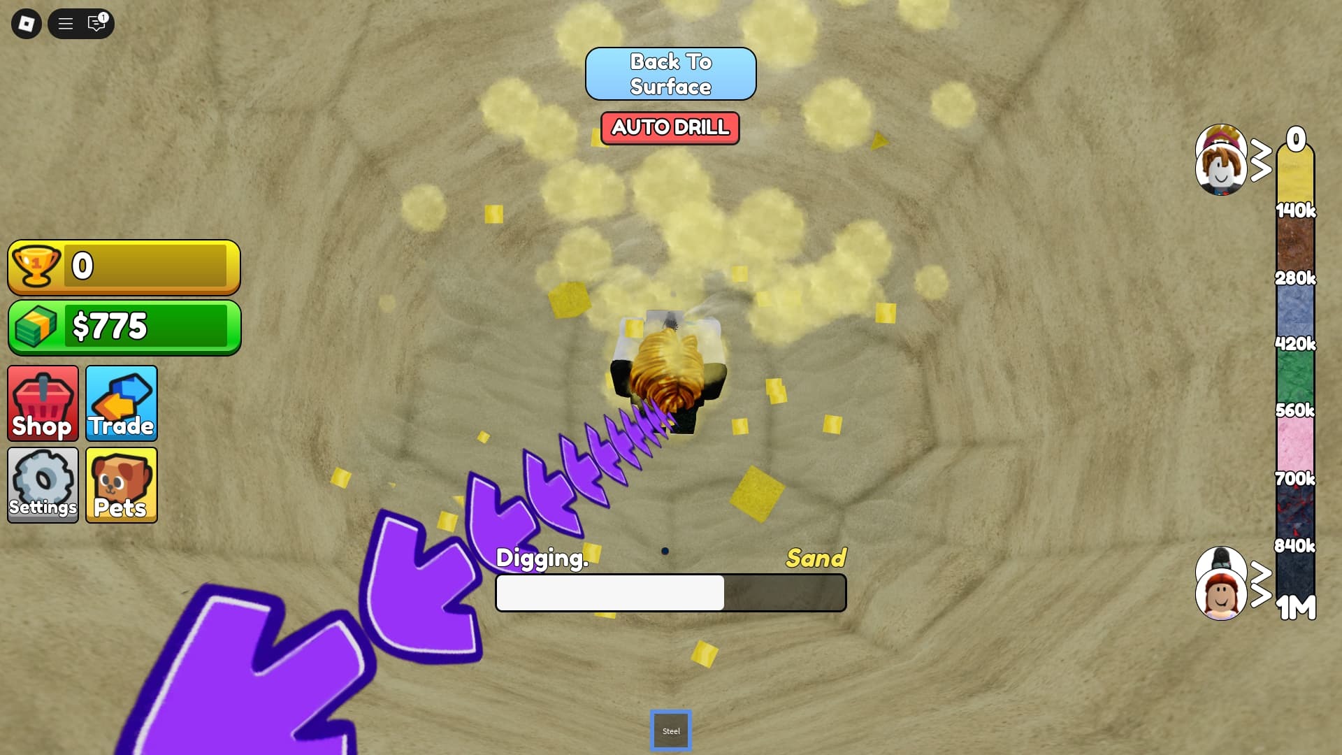 Drill Digging Simulator expired codes
