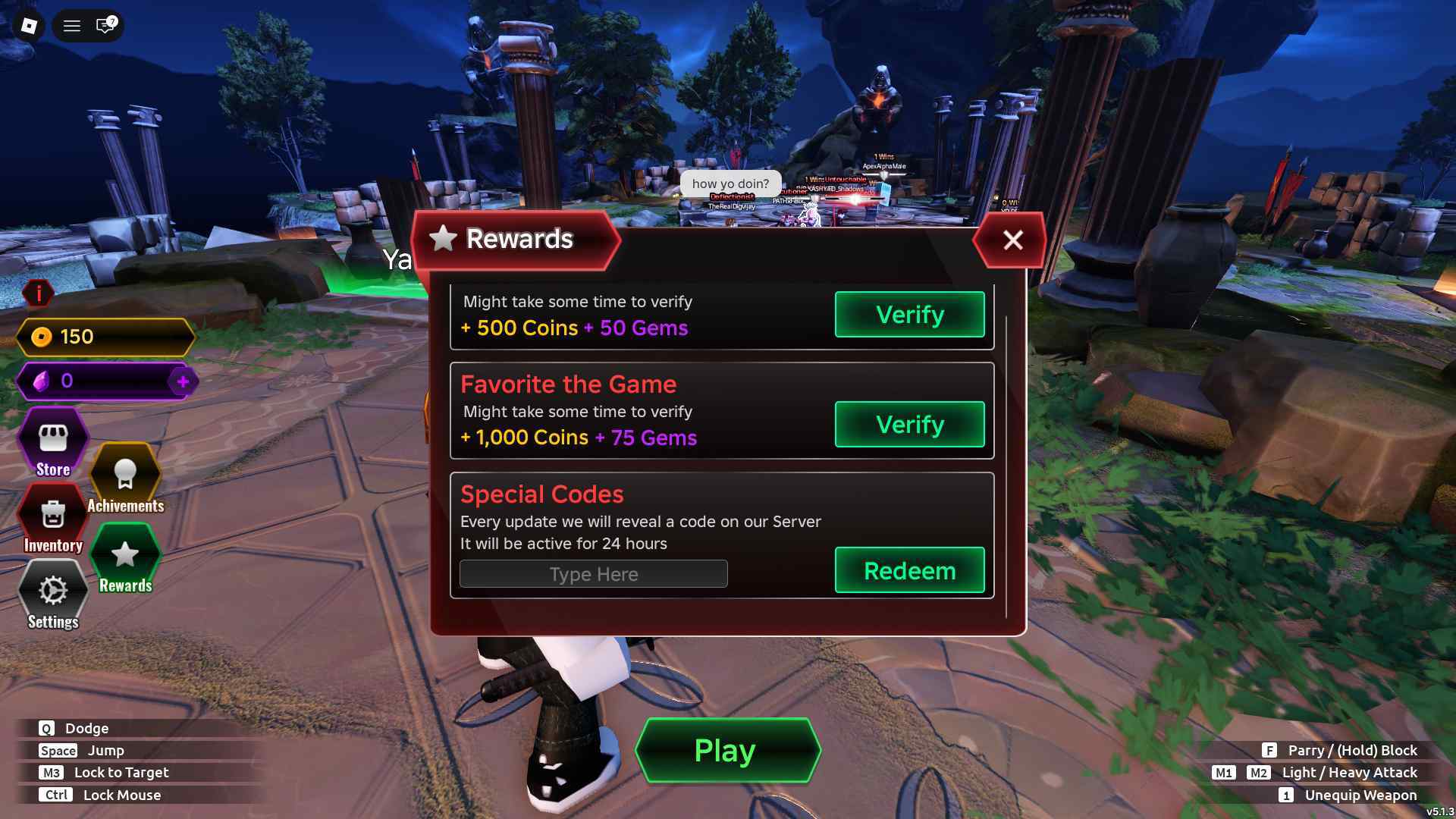 Dueling Grounds how to redeem codes 2