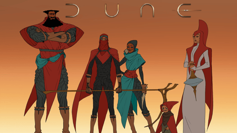 Dune open world survival game