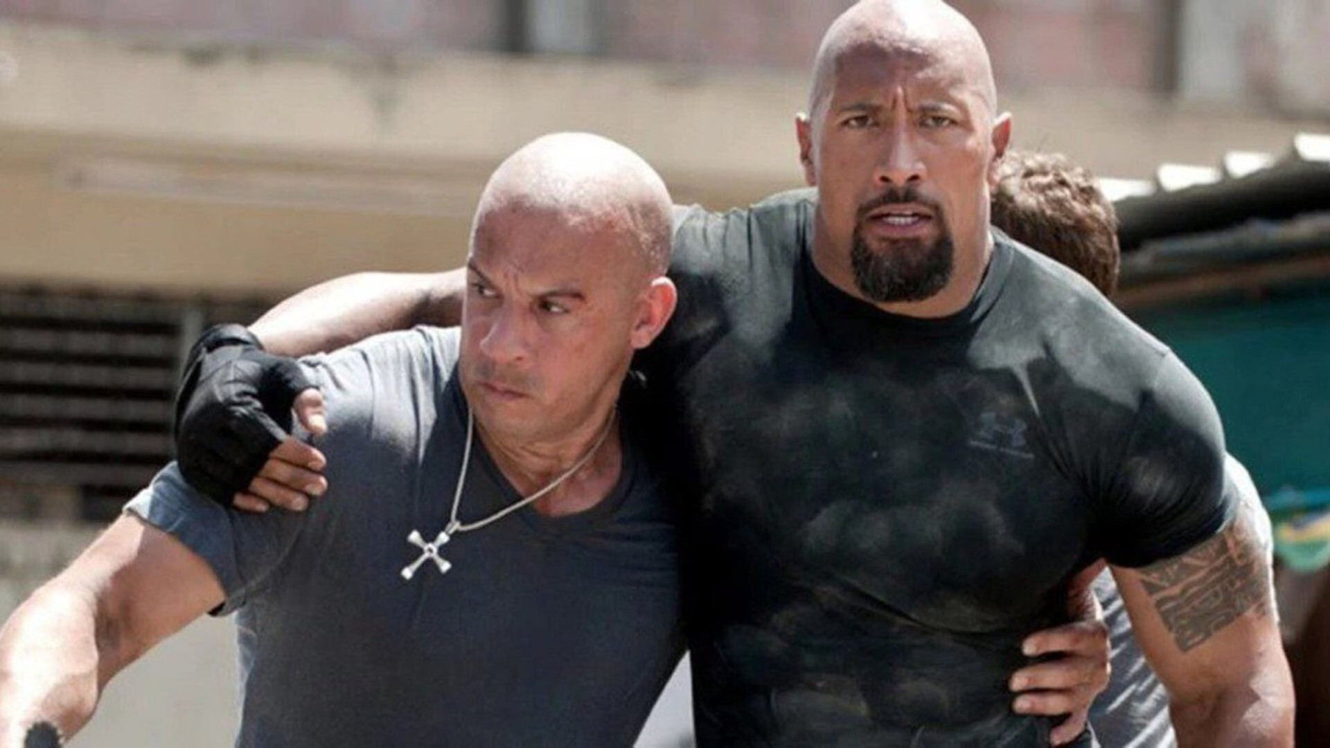 Dwayne Johnson Vin Diesel Fast Furious