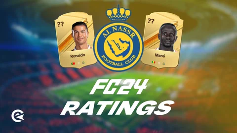 EA FC 24 Al Nassr Ratings Ronaldo Mane Fofana