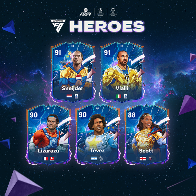 EA FC 24 Hero reveal EA FIFA 24
