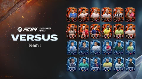 EA FC 24 Versus leaks full team squad