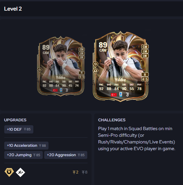 EA FC 26 Hat Trick Delight Evo