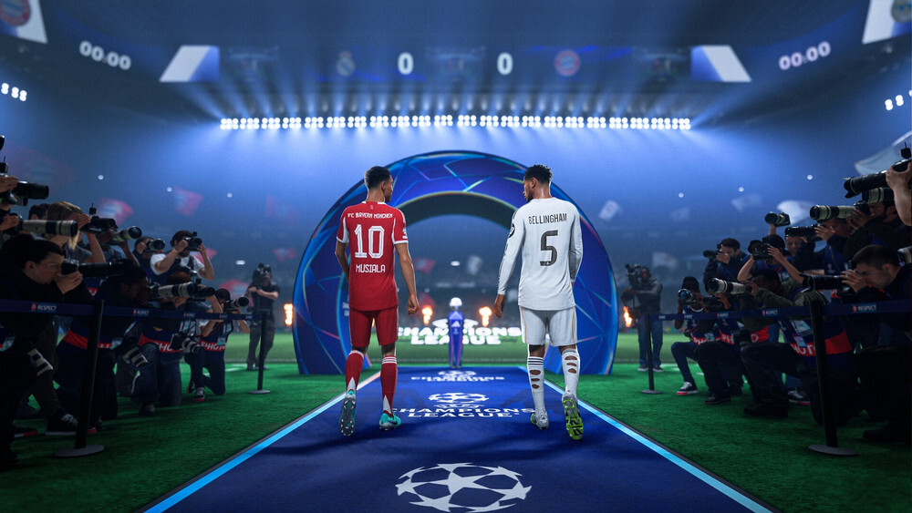 EA FC 26 Musiala Bellingham Einlauf