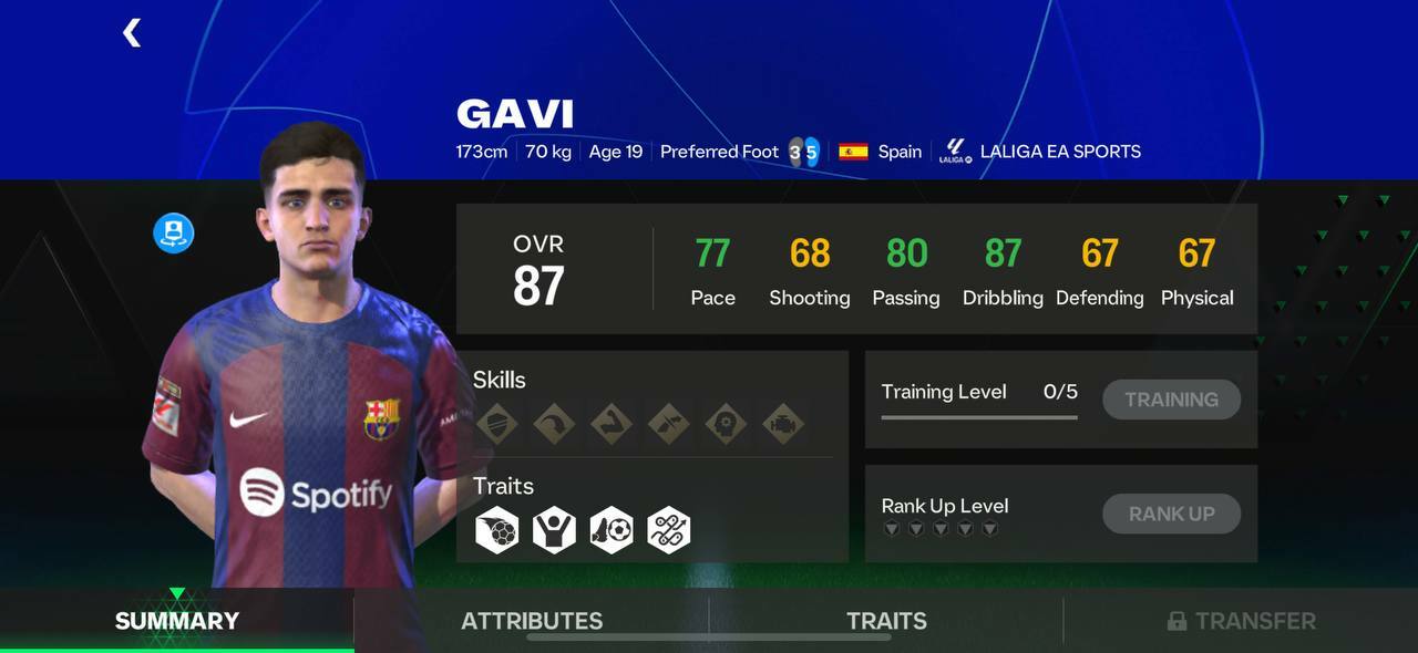 EA FC Mobile UCL Gavi Guide