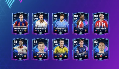 EA FC Mobile UEFA Champions League Event Best 5 Players