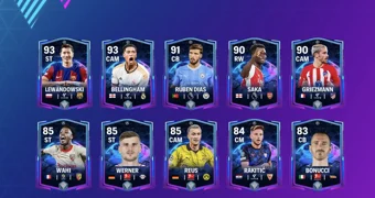 EA FC Mobile UEFA Champions League Event Best 5 Players