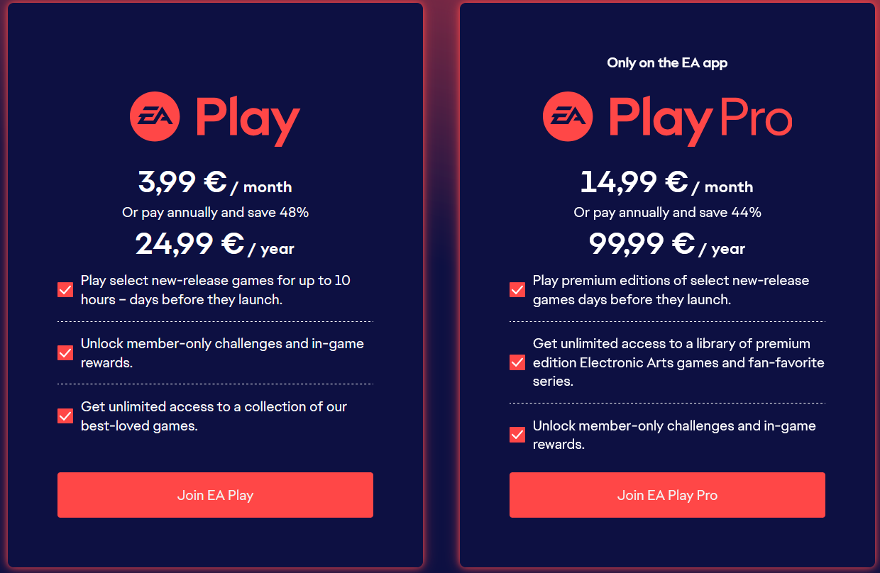 EA Sports FC EA Play Trial