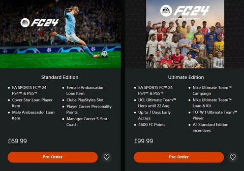 EA Sports FC Pre order