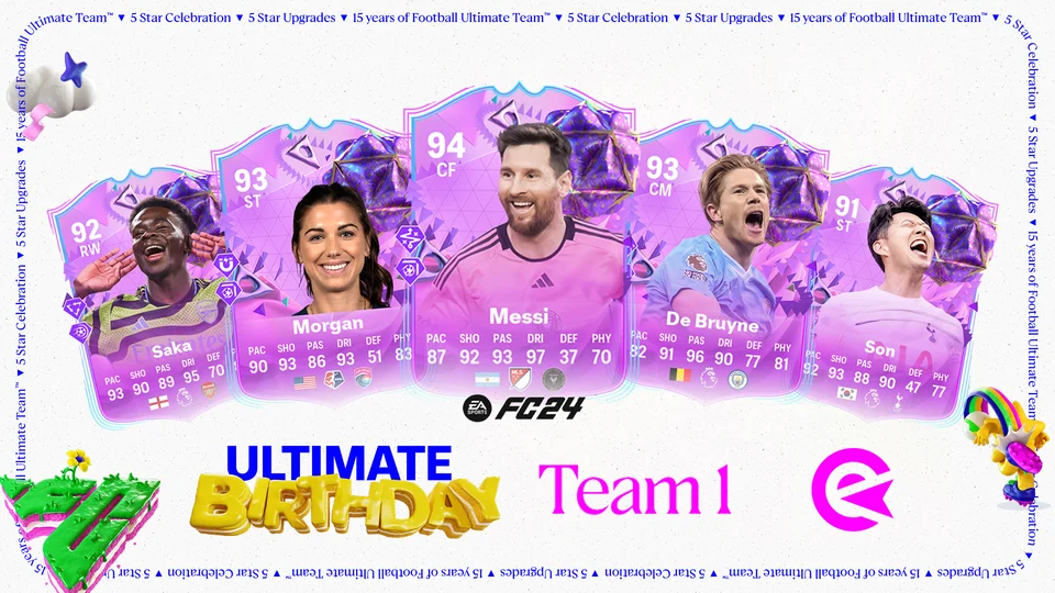 Ultimate Birthday Promo: Messi Gets 5 Star Skills and Weak Foot Card Released in EA FC 24 Team 1