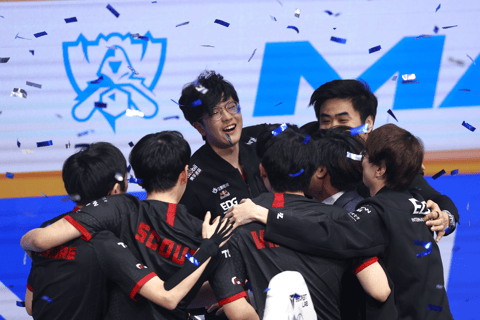 EDG win finals Worlds 2021