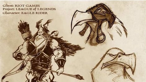 Eagle Rider concept art