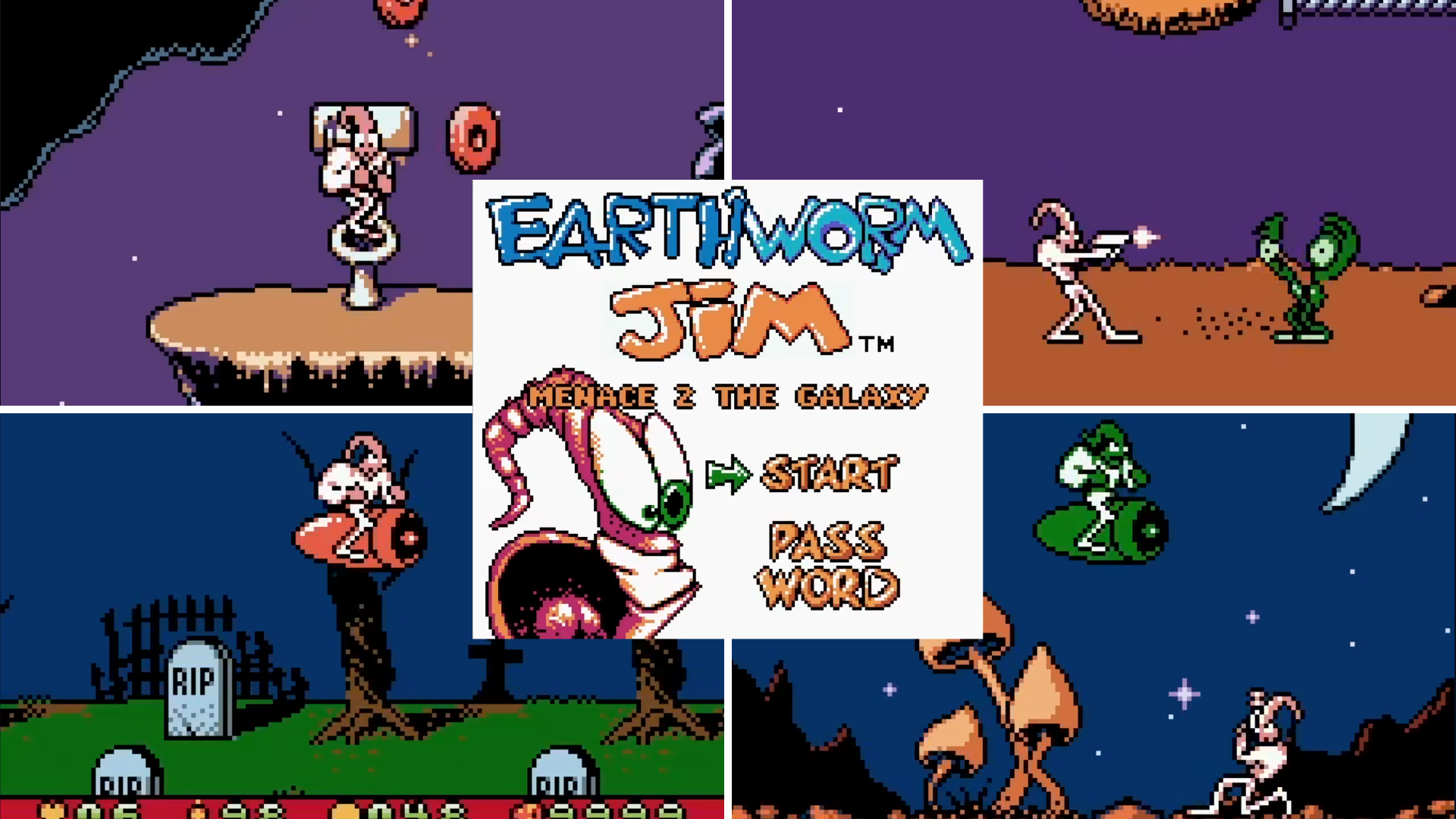 Earthworm Jim Menace 2 Galaxy Screenshots