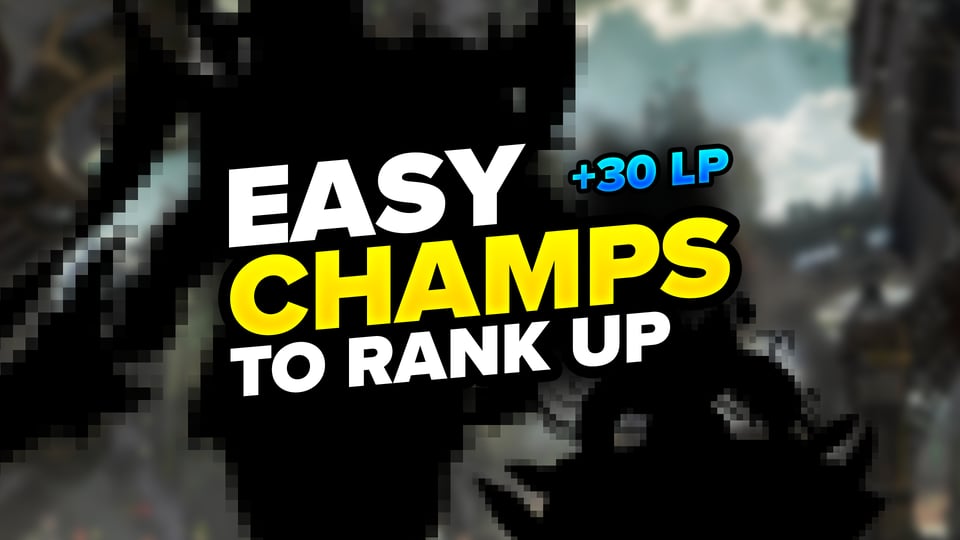 EarlyGame NOBRAIN Champs That Will RANK YOU UP!