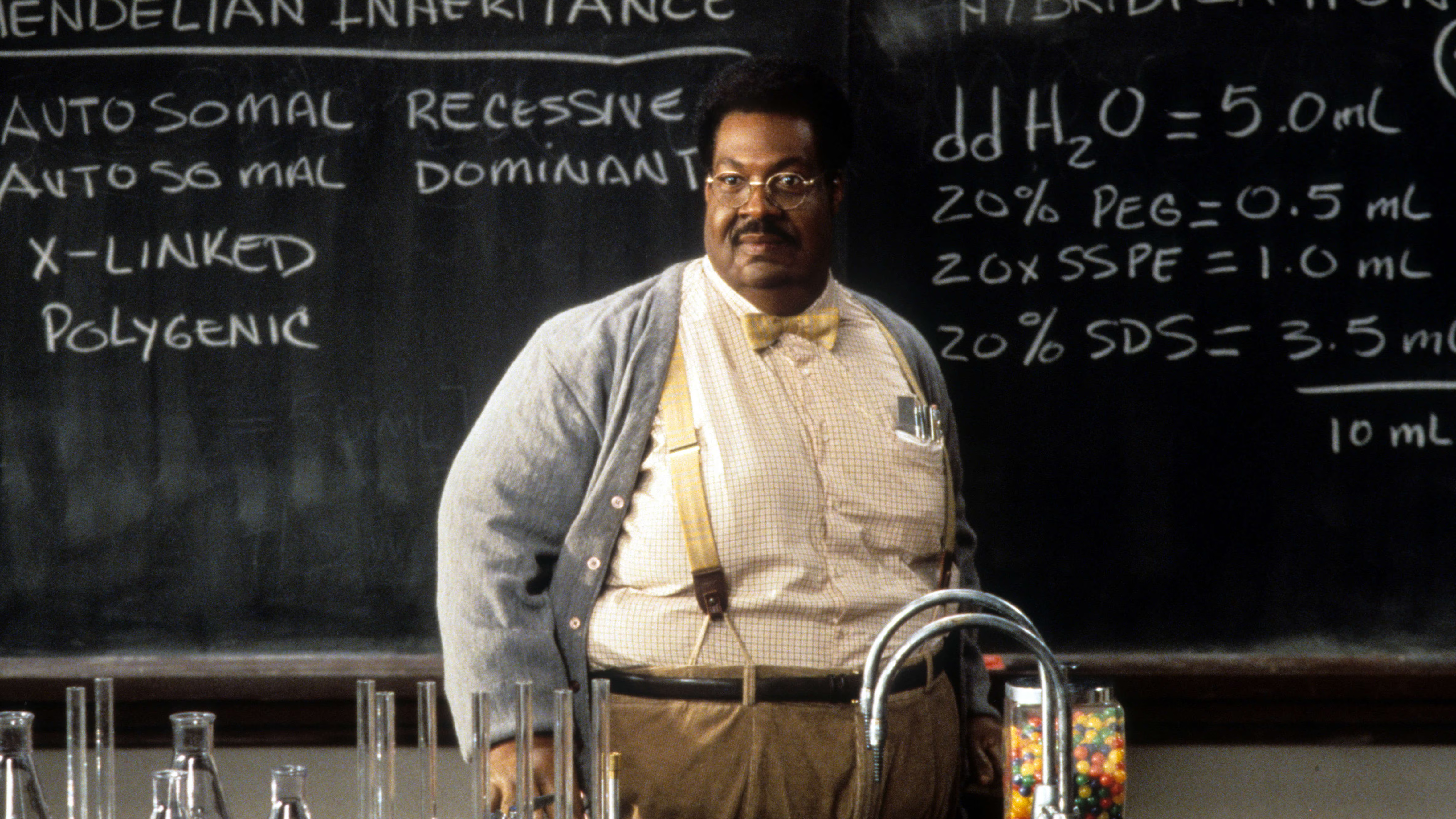 Eddie Murphy as Sherman Klump The Nutty Professor 1996