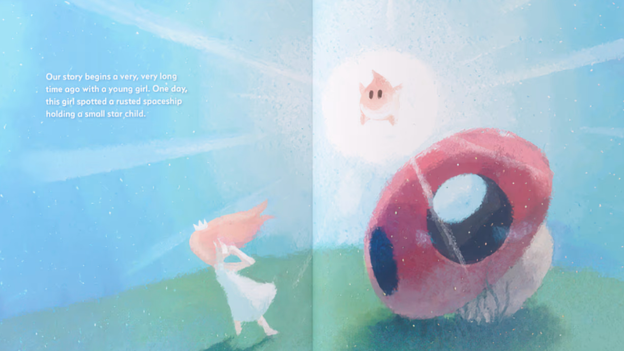 Einblick in Rosalinas Storybook aus Super Mario Galaxy