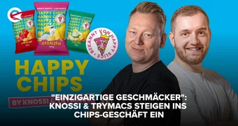 Einzigartige Geschmäcker Knossi Trymacs steigen ins Chips Geschäft ein