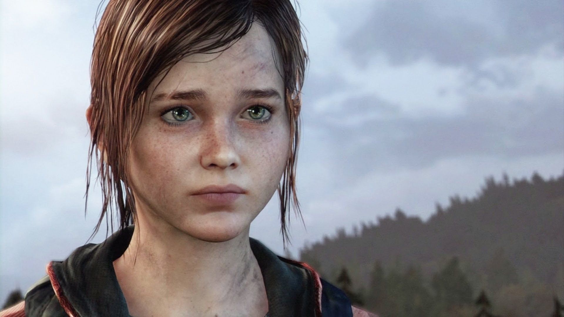 Ellie in The Last of Us game