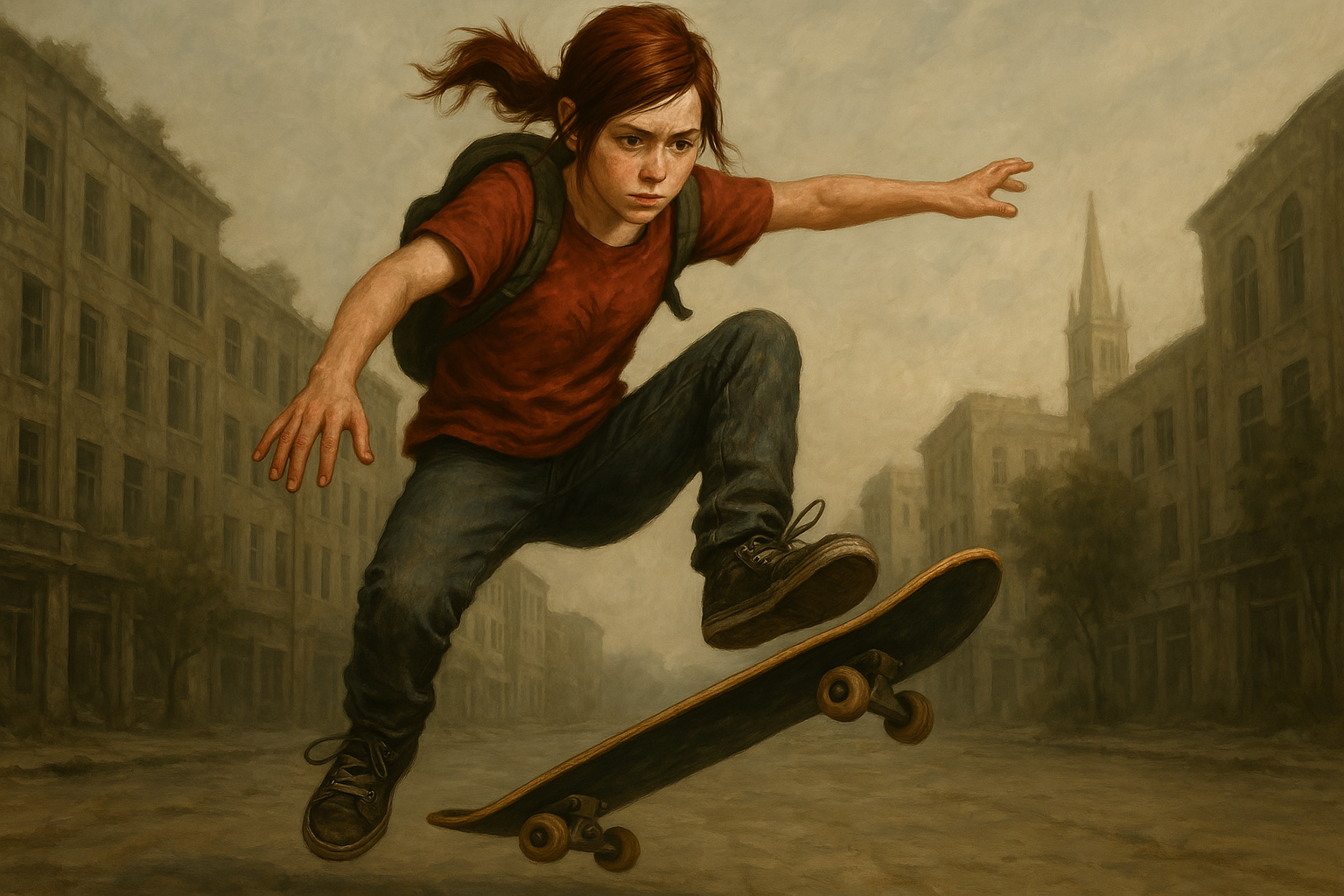 Ellie kick flip 2