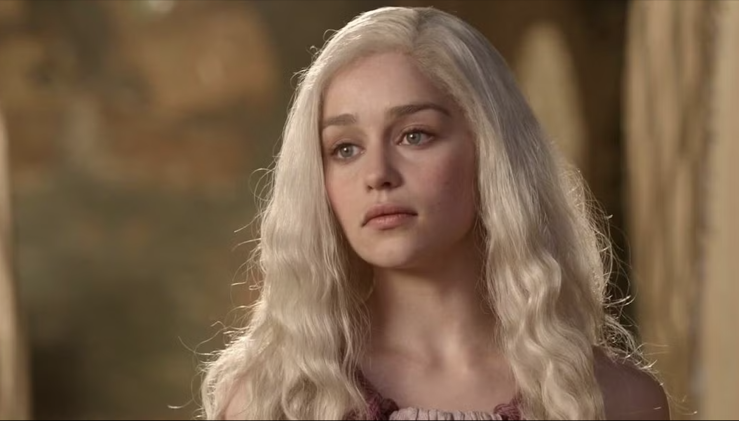 Emilia Clarke in Game of Thrones